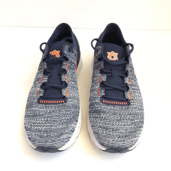 orange and blue under armour shoes